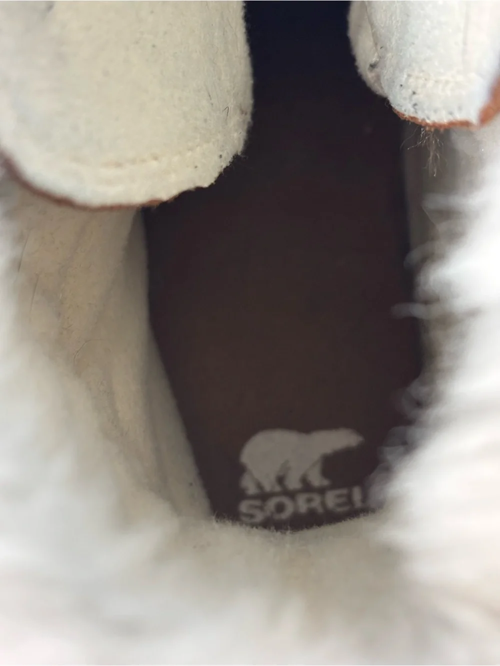 Sorel Whitney II Joan Lace Girls Boots Winter Waterproof Size 6 Snow Brown Tan